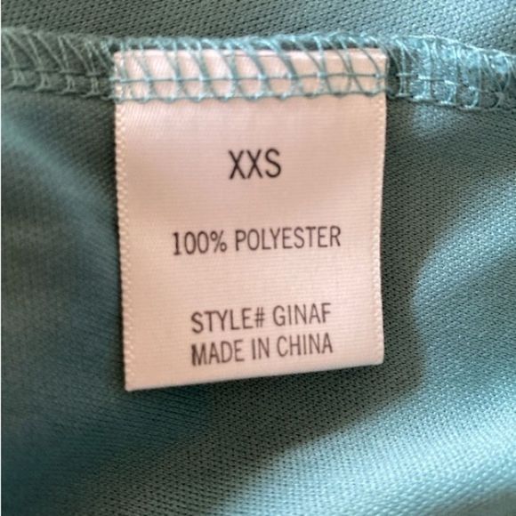 MIAMI Green Tassel Strap Texture Ruffle Maxi Dress Size XXS - Picture 7 of 8